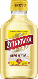 Żytniówka 90 ml gorzka z cytryną