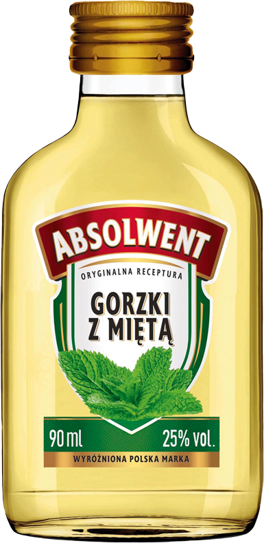 Absolwent 90 ml gorzka z miętą