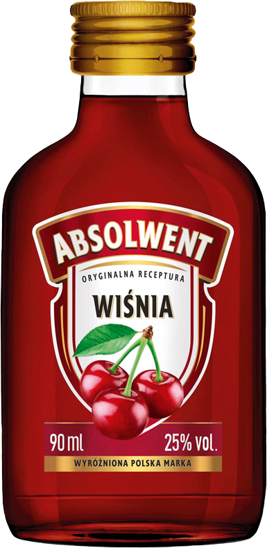 Absolwent 90 ml wiśnia