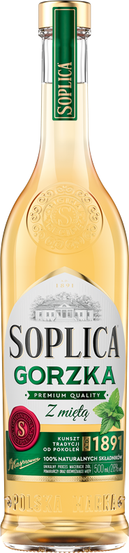 SOPLICA 500 ml Gorzka Miętowa