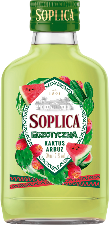 SOPLICA 90 ml Egzotyczna Kaktus Arbuz