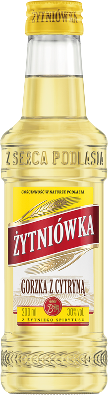 Żytniówka 200 ml gorzka z cytryną