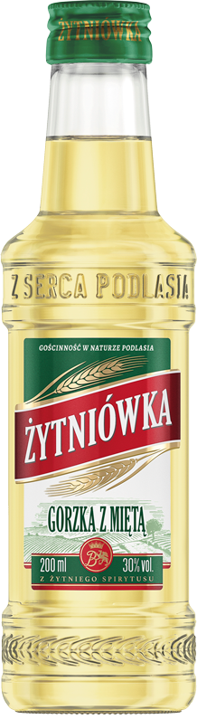 Żytniówka 200 ml gorzka z miętą