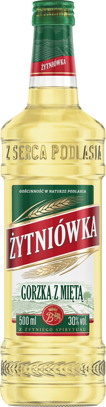 Żytniówka 500 ml gorzka z miętą