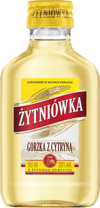 Żytniówka 90 ml gorzka z cytryną